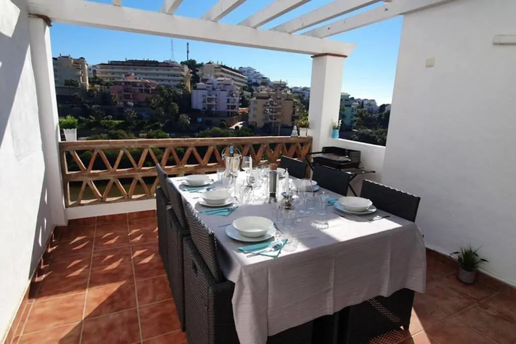 Impressive Duplex Penthouse Mijas Golf And Beach Lägenhet Málaga