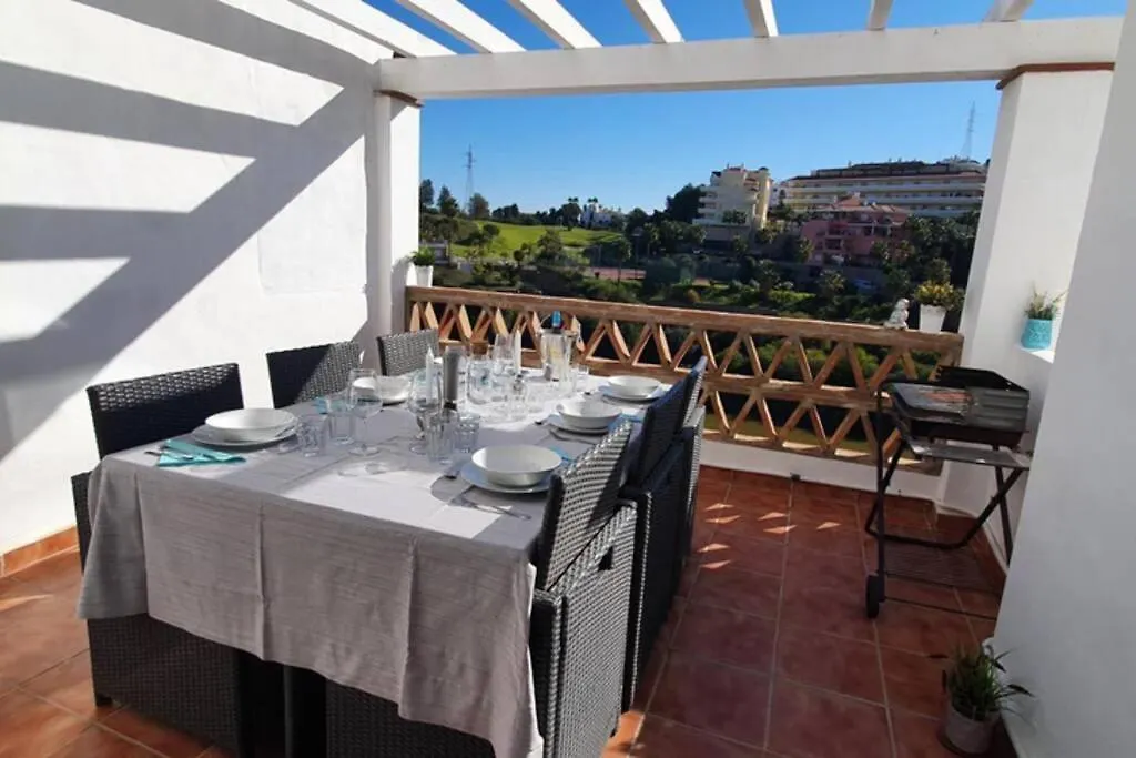 Impressive Duplex Penthouse Mijas Golf And Beach Lägenhet Málaga 0*,